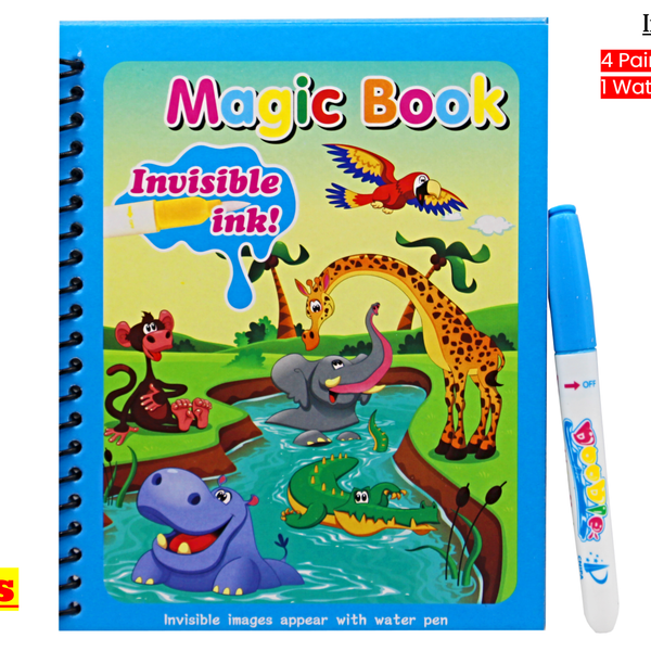 Buy Now Reusable Magic Water Painting Book for Kids