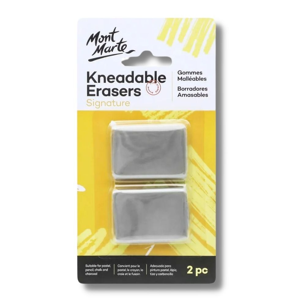 Mont Marte Kneadable Erasers Pack of 2