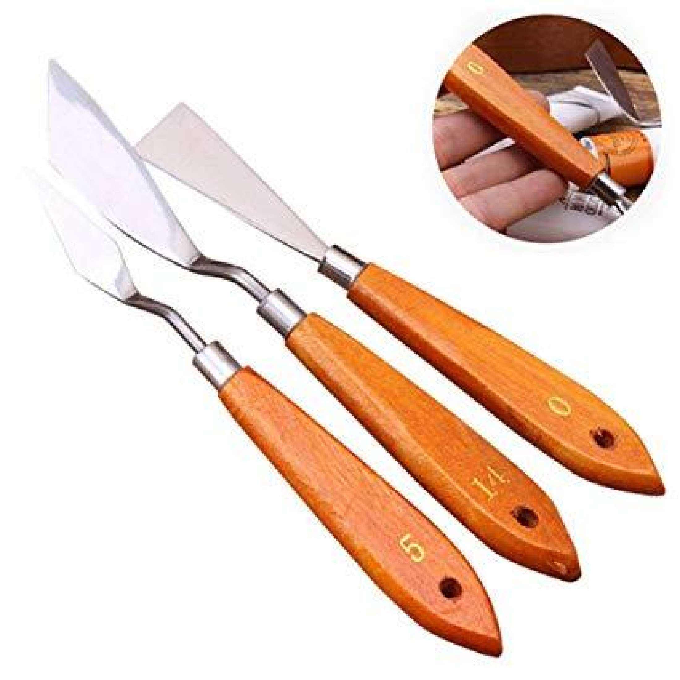Stainless Steel Palette knife Pack of 3