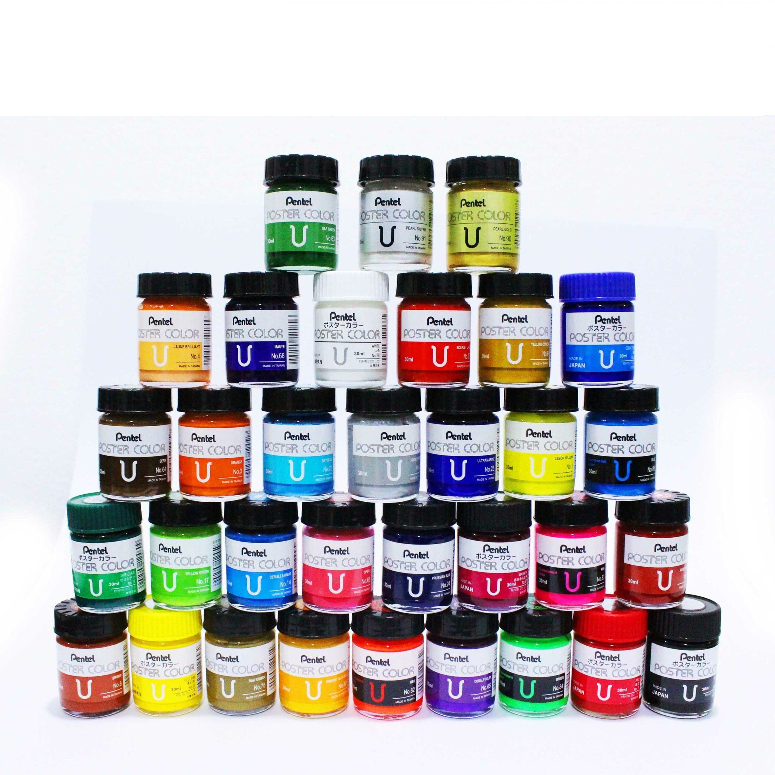 Buy Now Pentel Poster Color 30ml 1pc