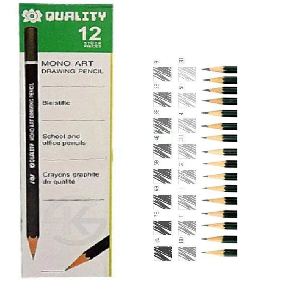 Quality Mono Art Drawing Pencil Single piece