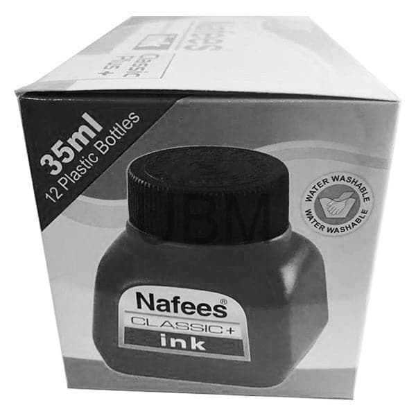 Nafees Fountain Pen Ink 35ML Black