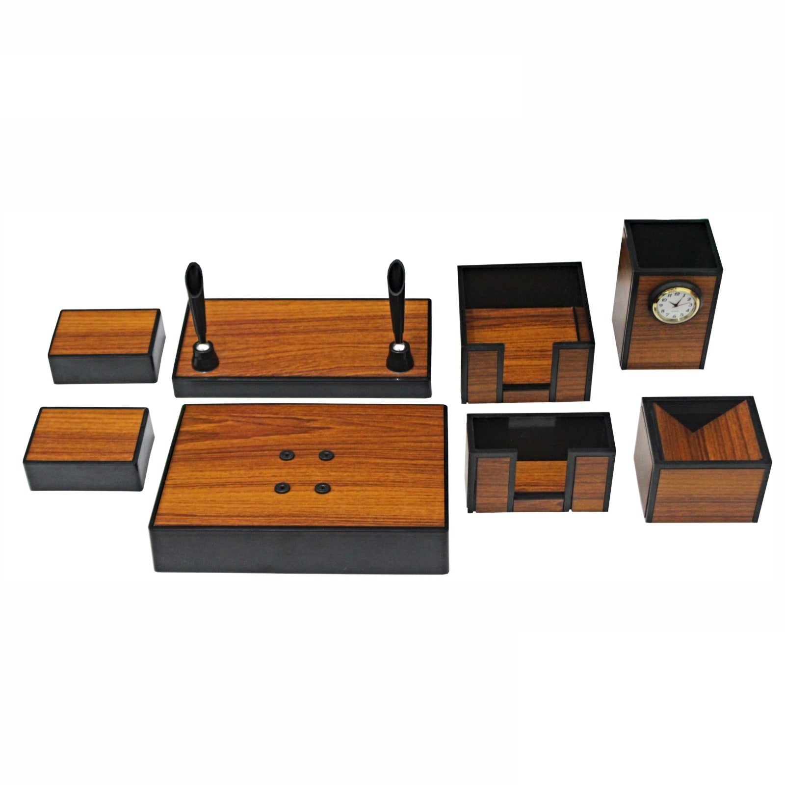 Senator Wooden Table Set With Watch 8pcs Set # 21