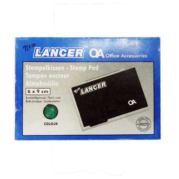 Lancer Stamp Pad Small 6 X 9cm