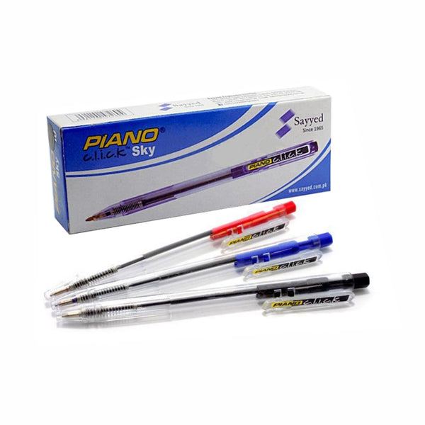 Piano Ball Pen Jelflo Black (Box) Buy Online Pakistan