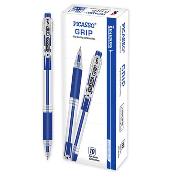 Picasso Grip Ballpoint Pen Pack of 10