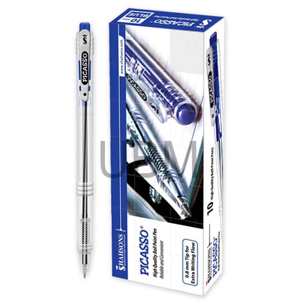 Signature Blu Ballpoint Pen Pack of 10