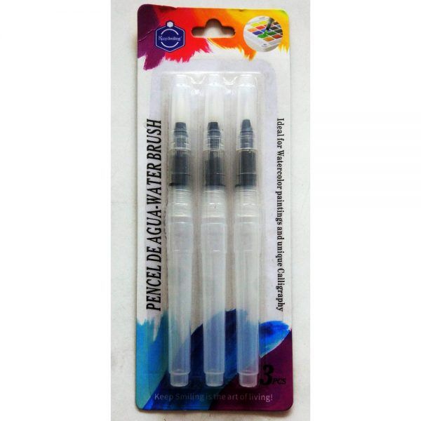 Keep Smiling Water Brush Pen Pack of 3