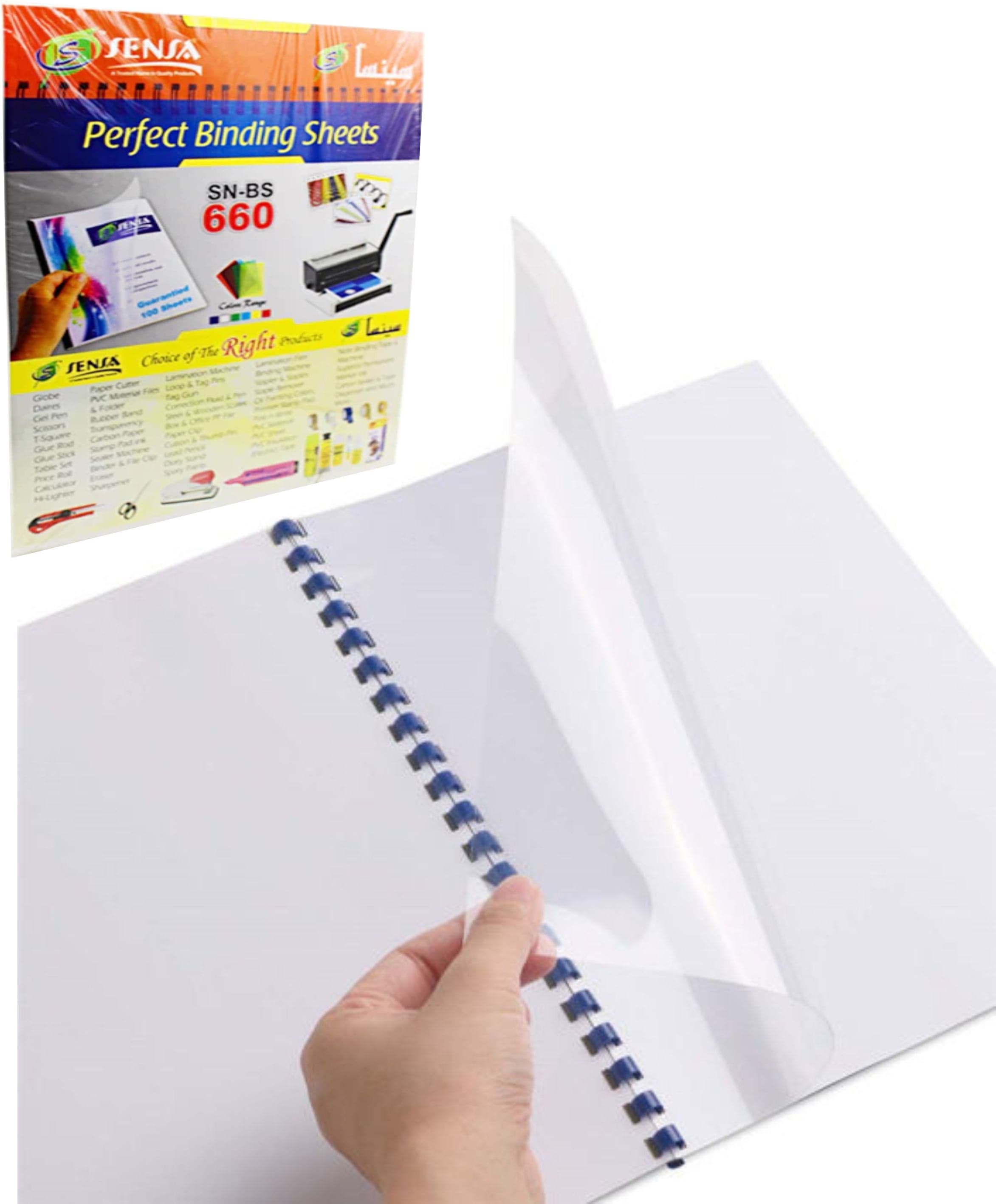 Sensa Binding Sheet Perfect 660  Pack of 100
