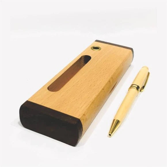 Luxury Wooden Pen & Box with Card Holder Deal no.208