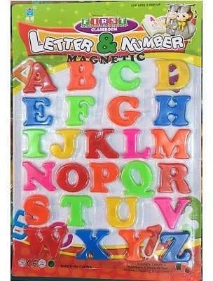 Letter & Number Large English Alphabets (8101)