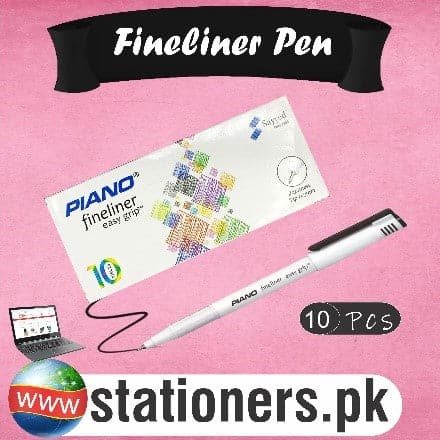 Piano Fineliner Pen 0.3mm Pack of 10