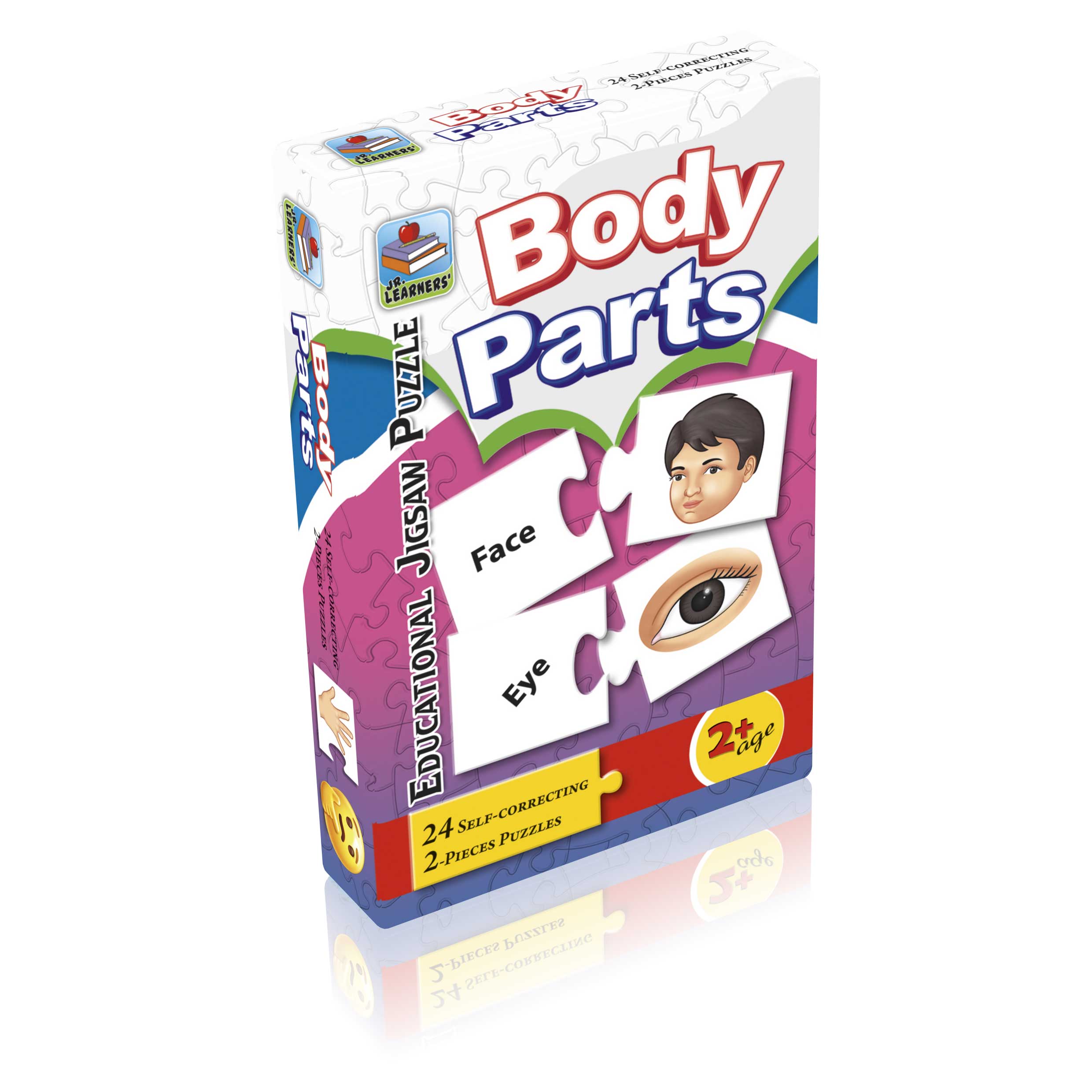 Parts of Body Educational Jigsaw Puzzles