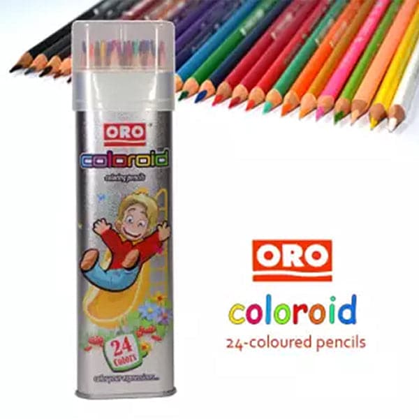 Oro Color Pencils Tin Pack