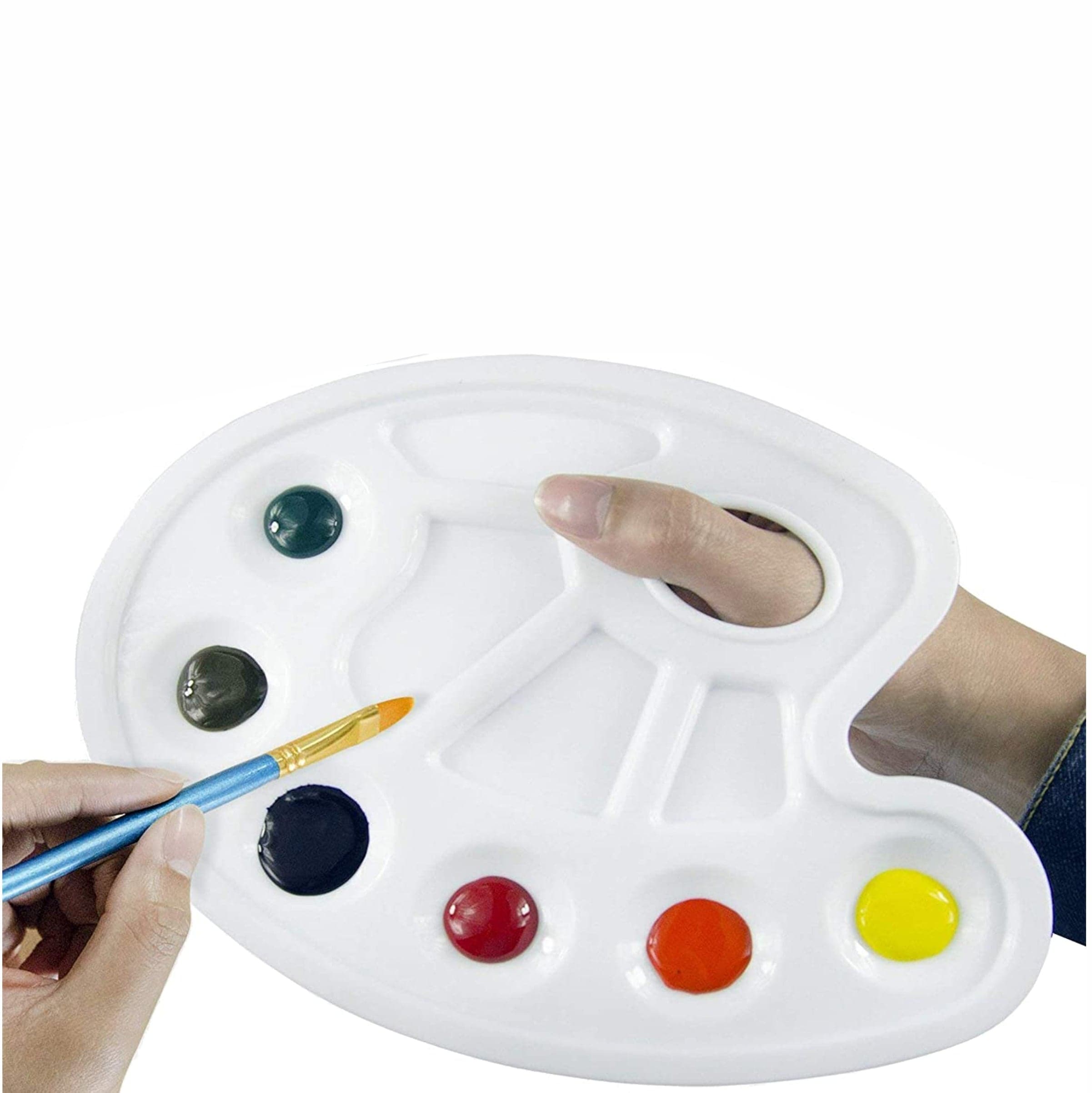 Plastic paint clearance palette