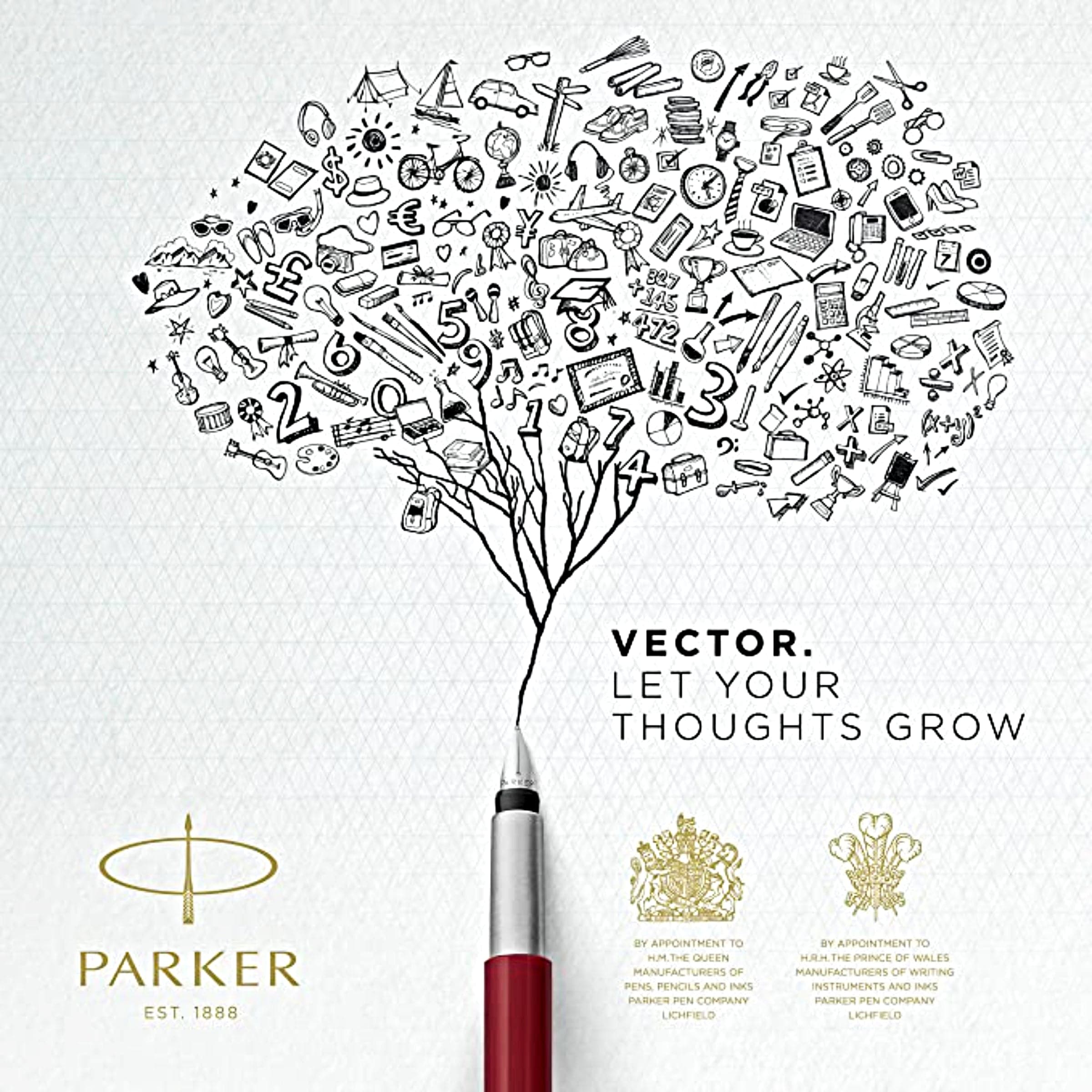 Parker Vector Fountain Pen Stainless Steel