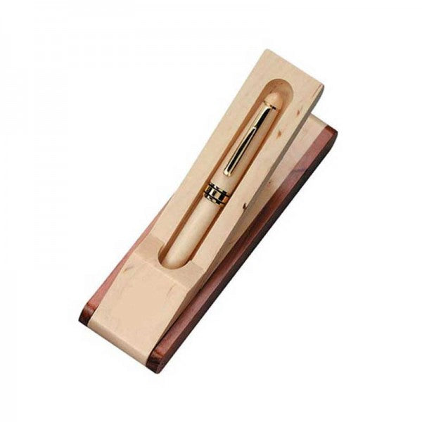 Handmade Luxury Wooden Ballpoint Pen with Box